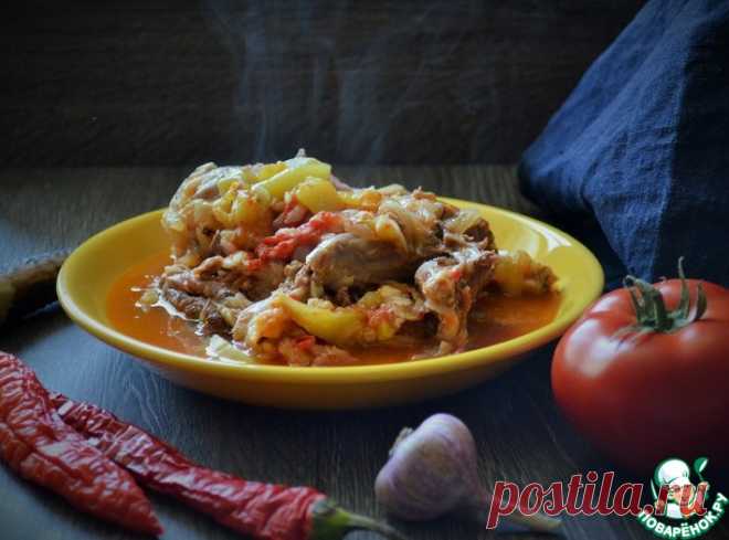 Баранина с помидорами по-арабски Кулинарный рецепт