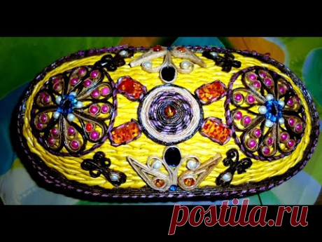 мк о том как украсить шкатулку