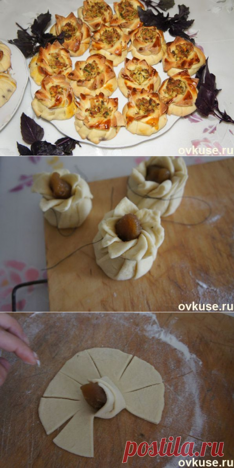 Розочки с мясом - Простые рецепты Овкусе.ру