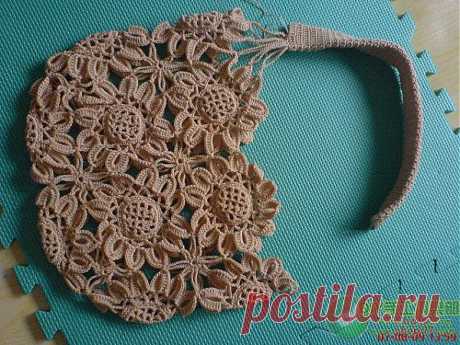 Gift presents for women: Sunflower bag, free crochet patterns ~ Craft , handmade blog