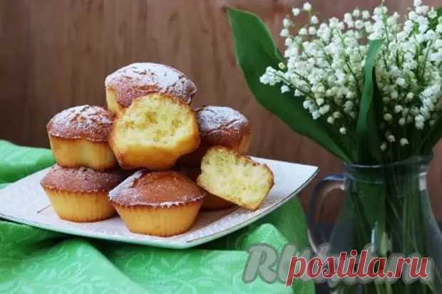 Творожные кексы с манкой в силиконовых формочках в духовке - Наш уютный дом - Медиаплатформа МирТесен