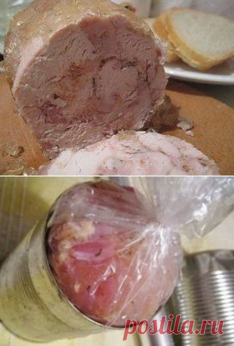 куриная ветчина в банке