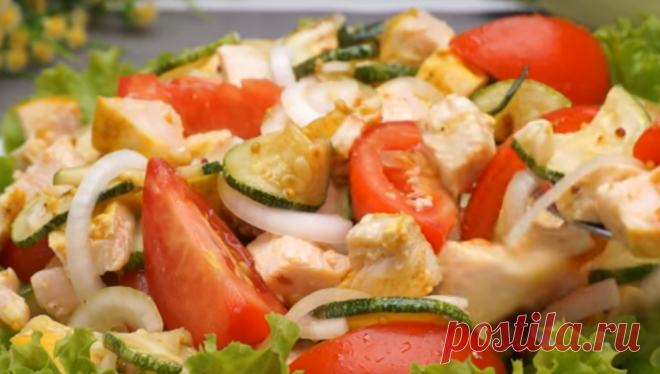 Удивительный летний салат «Море вкуса» - Вкусные рецепты - медиаплатформа МирТесен