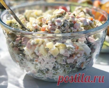 Открыла для себя новый вкус Оливье. Странное И очень вкусное сочетание