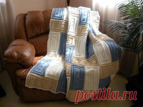 Цитата:Вязаные пледы