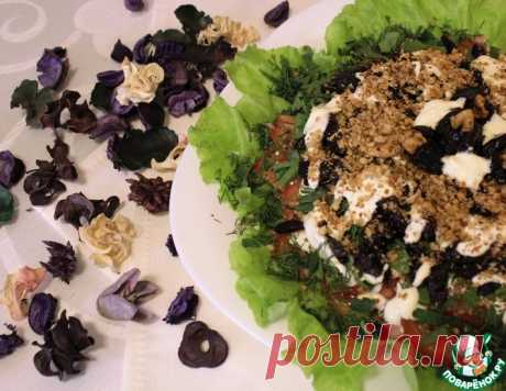 Салат с ветчиной и черносливом – кулинарный рецепт