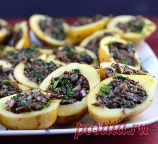 фаршированный картофель.цветы из картофеля.свинина в крахмально-соевом соусе