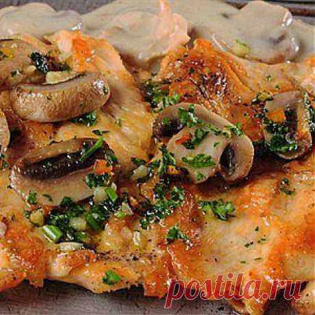 Куриное филе с грибами и сыром рецепт – основные блюда