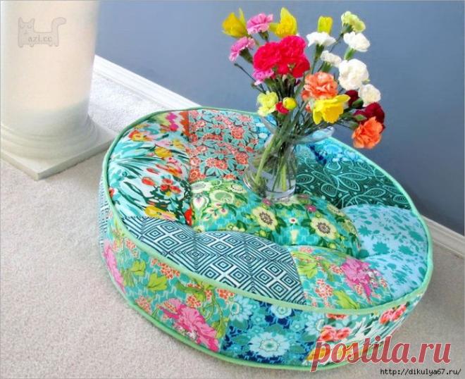 Коврик-подушка. Шьем сами
