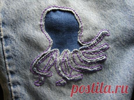 Дырки & Со. Аппликации и нашивки своими руками
