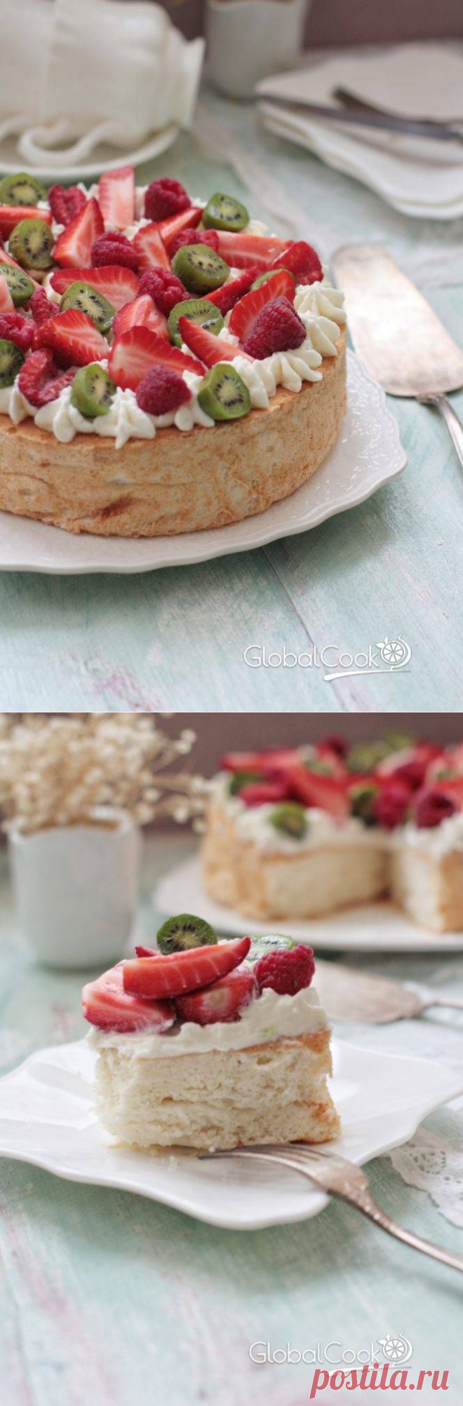Ангельский бисквит или пища ангелов - Кулинары мира о вкусной и красивой еде