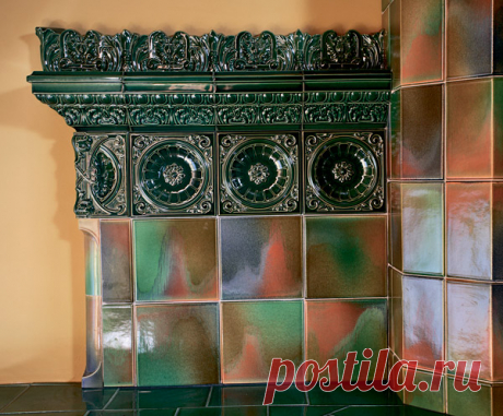 Изразцовые печи и камины | Авторские работы | Журнал «Камины и отопление»