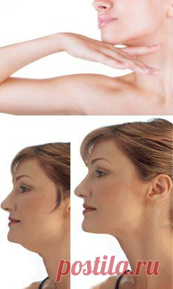 Средства и маски против второго подбородка