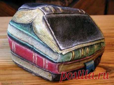 painted rock, doorstop, or.....
