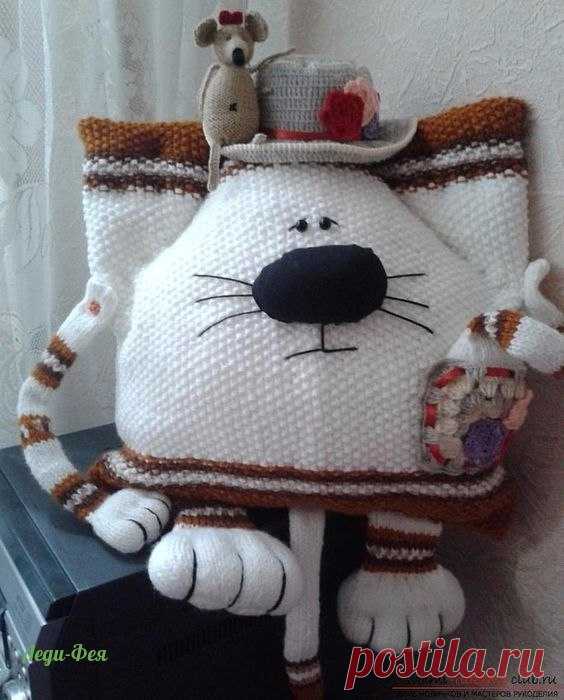 Забавные котоподушки: идеи — DIYIdeas