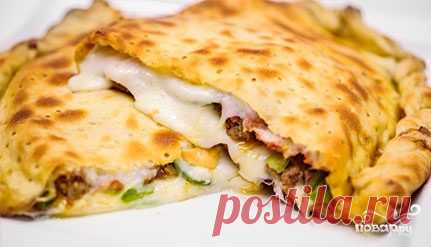 Пицца кальцоне с курицей - рецепт с фото на Повар.ру