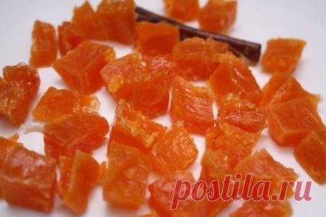 Домашние цукаты из тыквы — Готовим дома