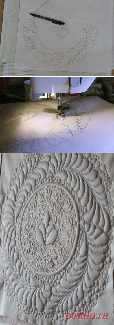 Мастер-класс. Техники "Трапунто" от Натальи.