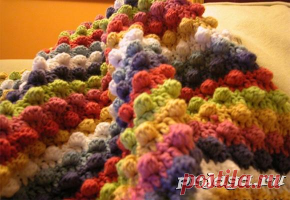 Плед и одеяло крючком или спицами - Результаты из #40