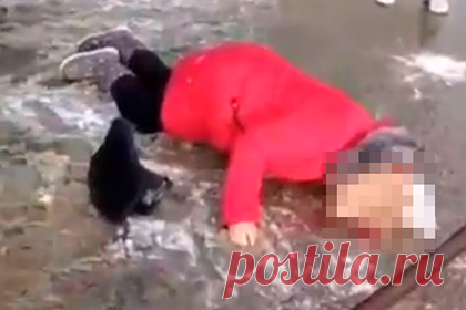 Уличный фонарь в Крыму рухнул на голову женщине. В крымском Симферополе на одну из прохожих рухнул уличный фонарь. Упавший светильник разбил женщине голову. На кадрах видео с места происшествия видно, что пострадавшая лежит на земле с окровавленной головой. По данным источников, женщина получила травмы легкой степени тяжести.