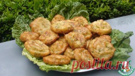 Уштипцы с кабачками Кулинарный рецепт