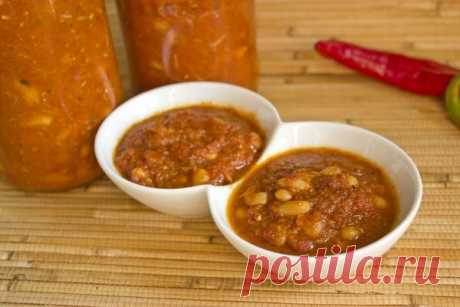 Фасоль на зиму - рецепт вкусного салата из фасоли