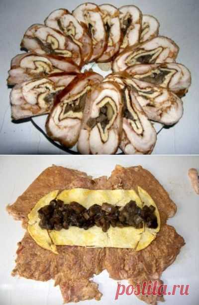 Куриный рулет "Царский"