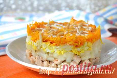 Волшебный мир кулинарии. Салат &quot;Лисичкина шубка&quot; с рыбой - вкусно и необычно! - Волшебный мир кулинарии