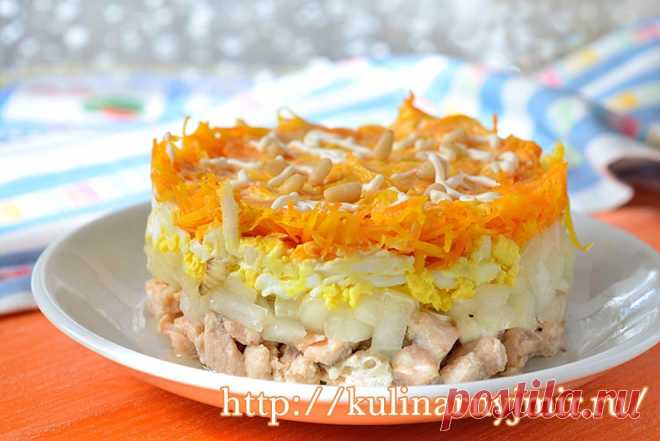 Волшебный мир кулинарии. Салат "Лисичкина шубка" с рыбой - вкусно и необычно! - Волшебный мир кулинарии