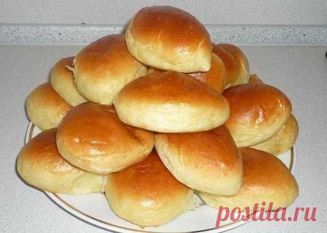 Пышные бабушкины пирожки. — Золотые рецепты