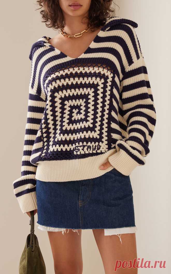Alloy Cotton Sweater By Staud | Moda Operandi
