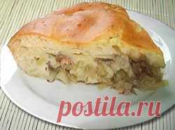 Быстрый рыбный пирог