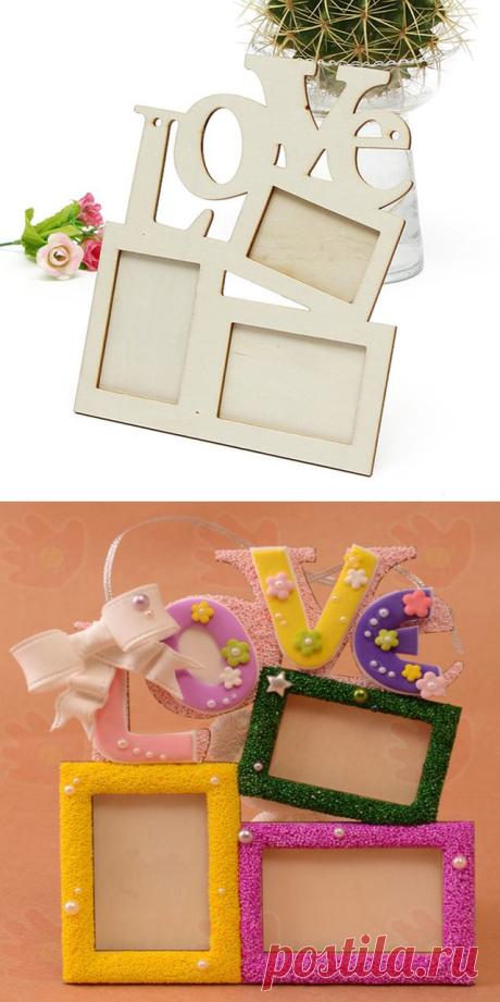 Aliexpress.com : Buy New Durable Hollow Love Wooden Family Photo Picture Frame Rahmen White Base Art Home Decor free shipping from Reliable home decor ornaments suppliers on Weekend deal | Alibaba Group
