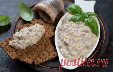 Форшмак из сельди - Кулинарные рецепты 