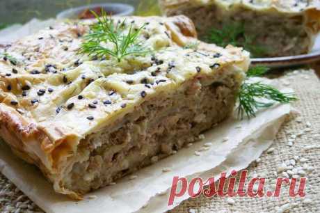 Пирог из лаваша