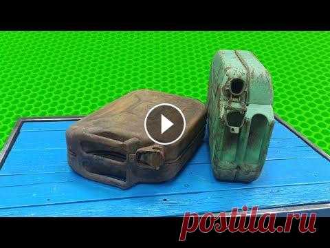 НЕ ВЫБРАСЫВАЙ ржавую КАНИСТРУ!!! Шикарная идея своими руками! Спасибо всем за просмотр!!! Официальный производитель ПЕНОПЛЭКС Ссылки на проверенный инструмент и станки которыми я пользуюсь: Электростеплер (может ...