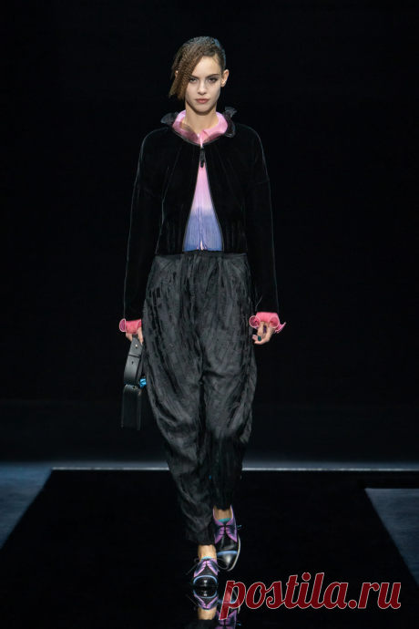 Джорджио Армани Показ коллекции прет-а-порте Осень 2021 | мода