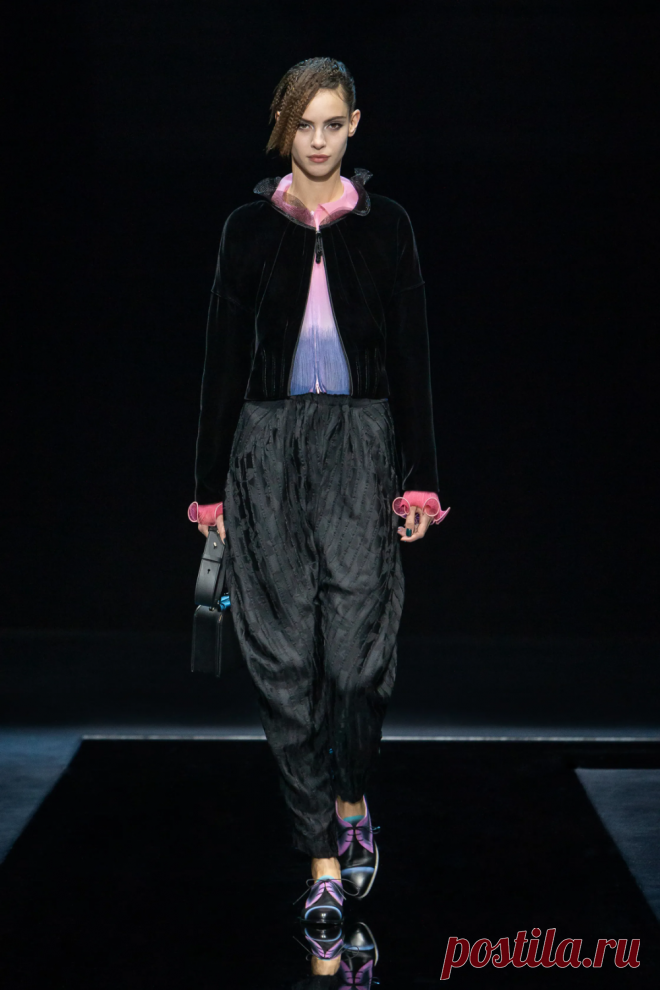 Джорджио Армани Показ коллекции прет-а-порте Осень 2021 | мода