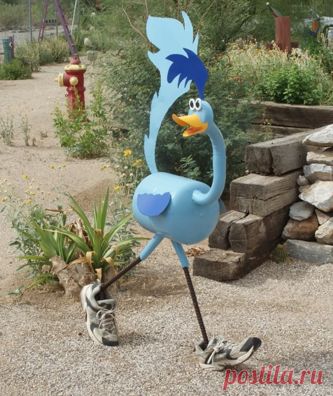 Идеи для двора, дачи своими руками!.