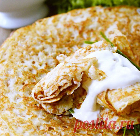 Блины из сырого картофеля — Кулинарная страничка