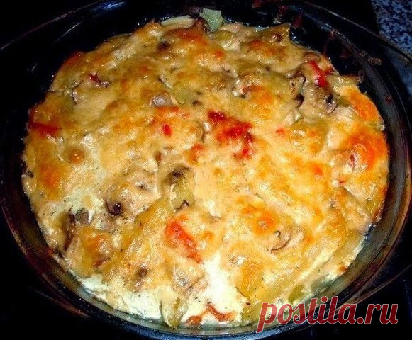 Кулинарные рецепты: Картофельная запеканка
