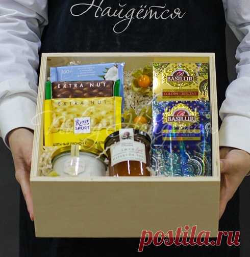 Подарочный набор «С наилучшими пожеланиями!» - купить с доставкой 24/7 по Москве