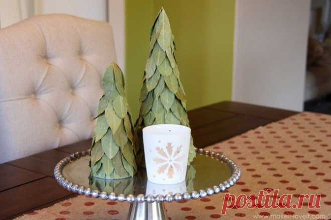 Простая домашняя елка