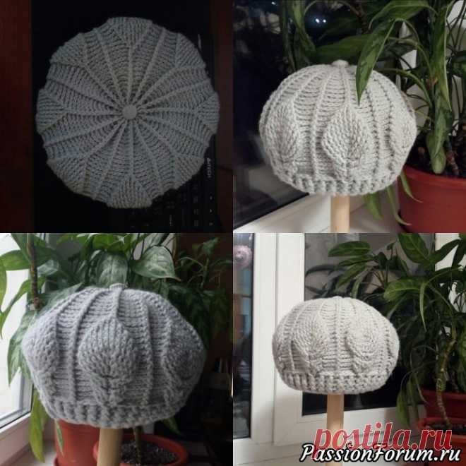 Вязание крючком... Берет. | Вязаные крючком аксессуары