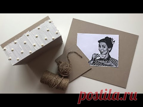 Чайная коробка своими руками. Идея из картона