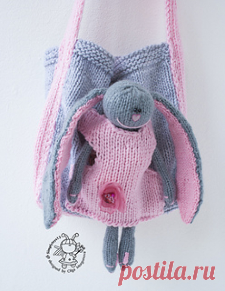 Ravelry: Bunny Peony and a handbag pattern by Morgunova Olga