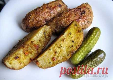 Как приготовить картофель по-деревенски