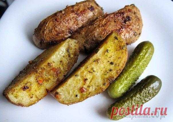 Как приготовить картофель по-деревенски