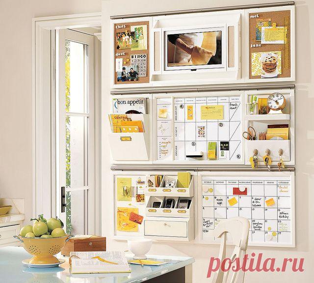 Семейный командный центр - удобный инструмент для ведения домашних дел | Уютный дом