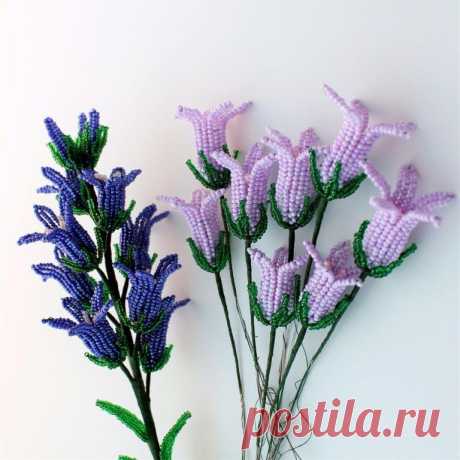Нежные цветы из бисера — DIYIdeas